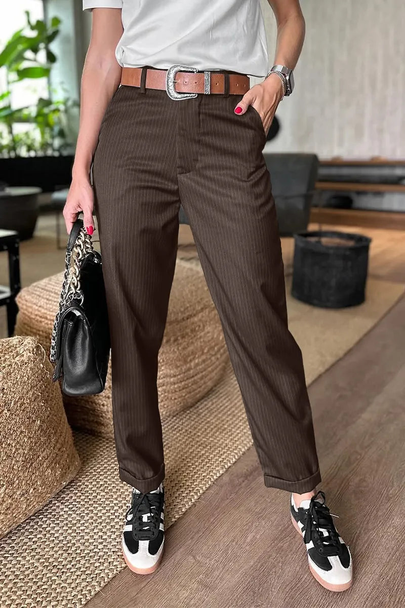 Sylvia | Striped pants