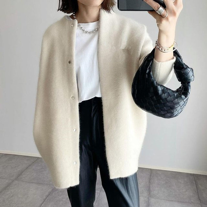 Amber - Elegant cashmere cardigan