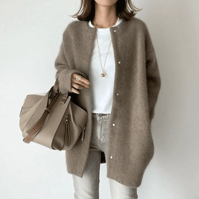 Amber - Elegant cashmere cardigan