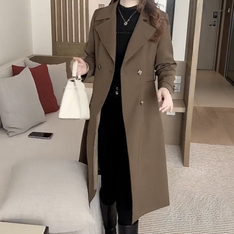 Bérengère - Elegant Warm Trench Coat