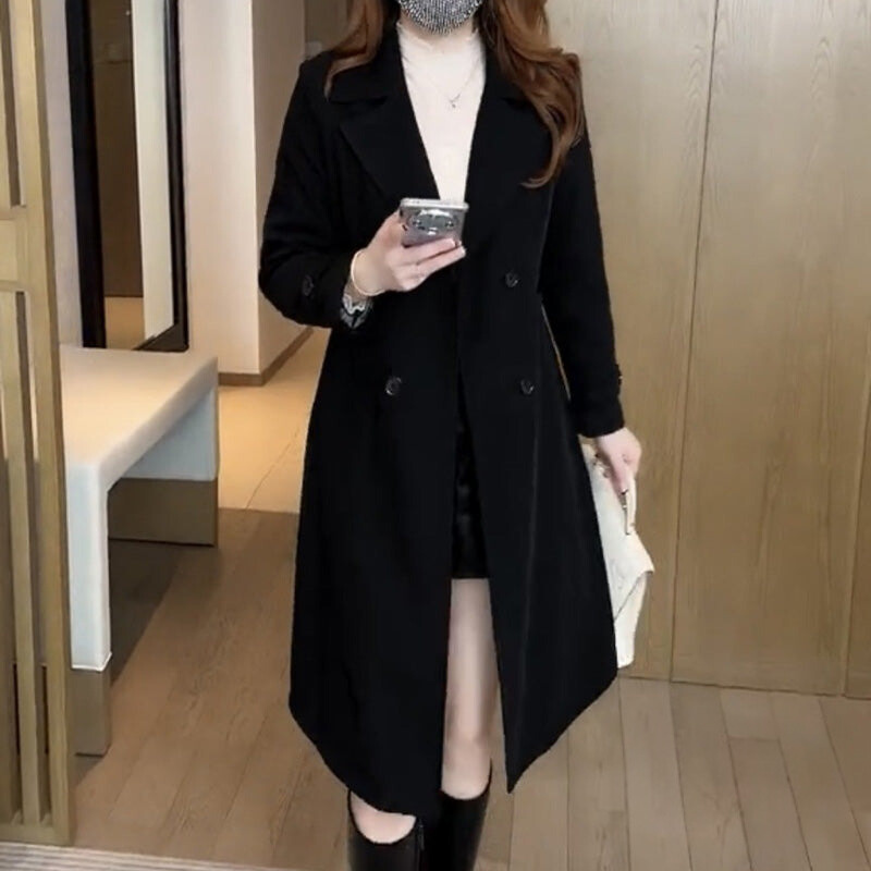 Bérengère - Elegant Warm Trench Coat