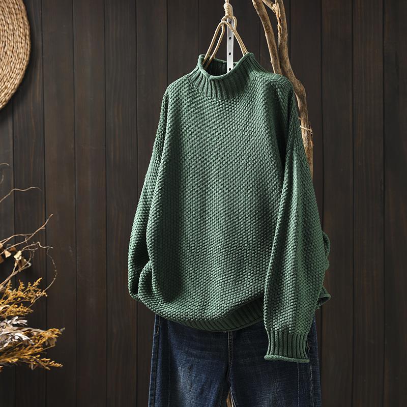 Vladimira - Knitted Turtleneck Sweater