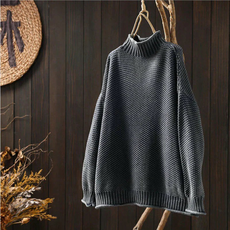 Vladimira - Knitted Turtleneck Sweater