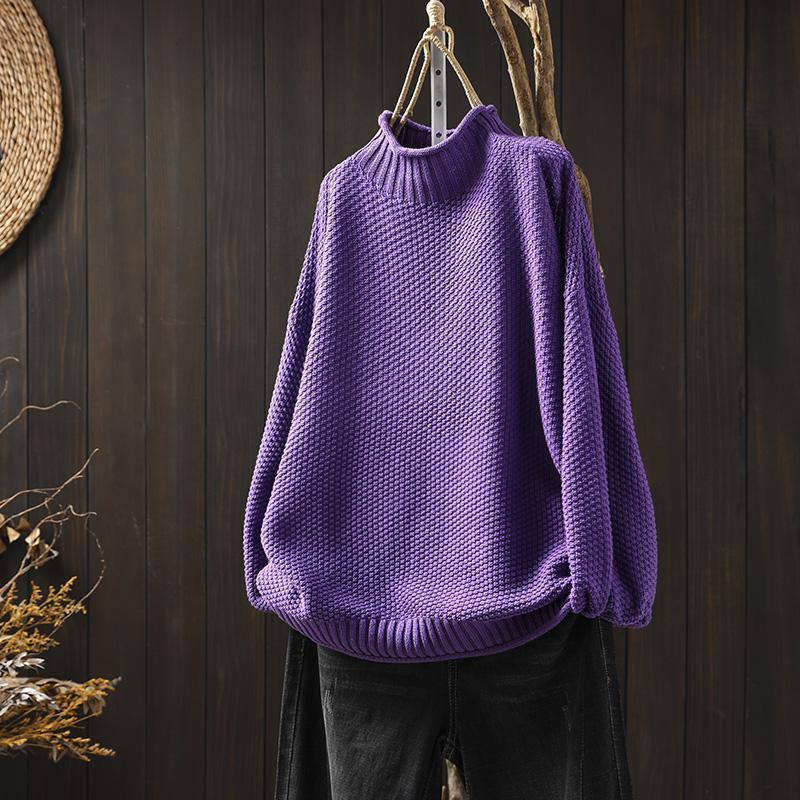 Vladimira - Knitted Turtleneck Sweater