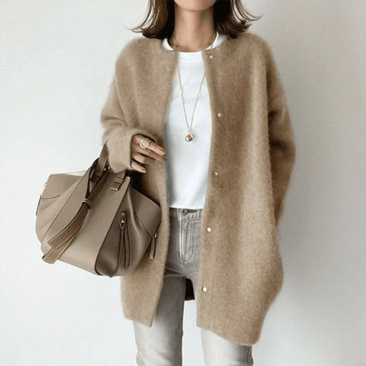 Amber - Elegant cashmere cardigan