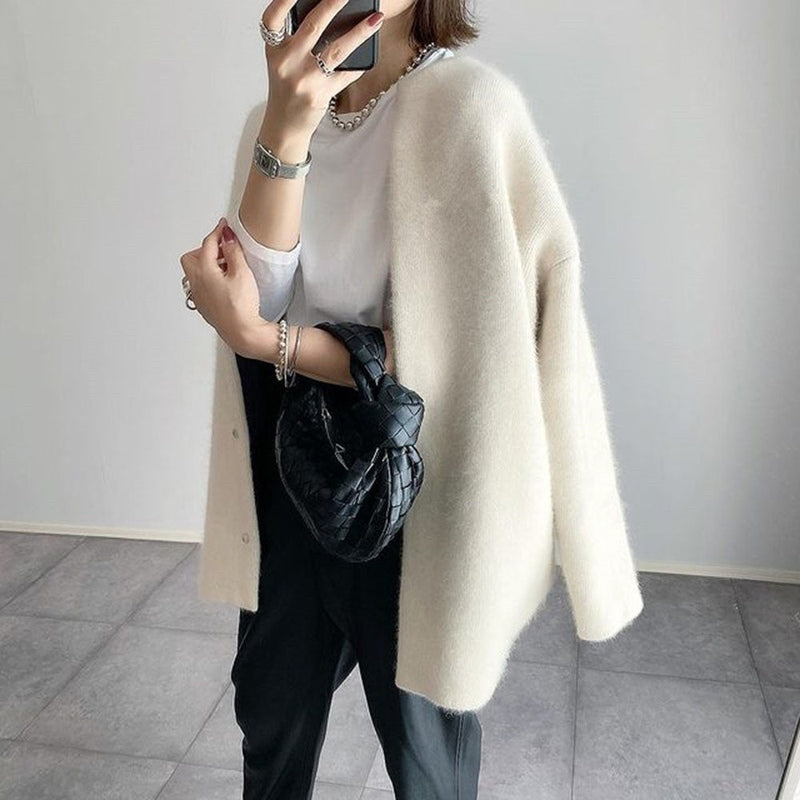 Amber - Elegant cashmere cardigan