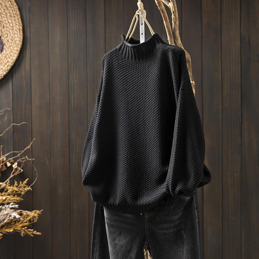 Vladimira - Knitted Turtleneck Sweater