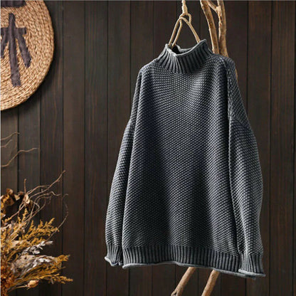 Vladimira - Knitted Turtleneck Sweater