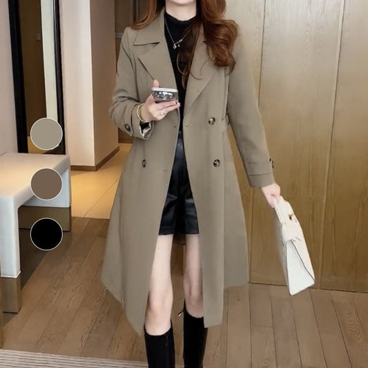 Bérengère - Elegant Warm Trench Coat